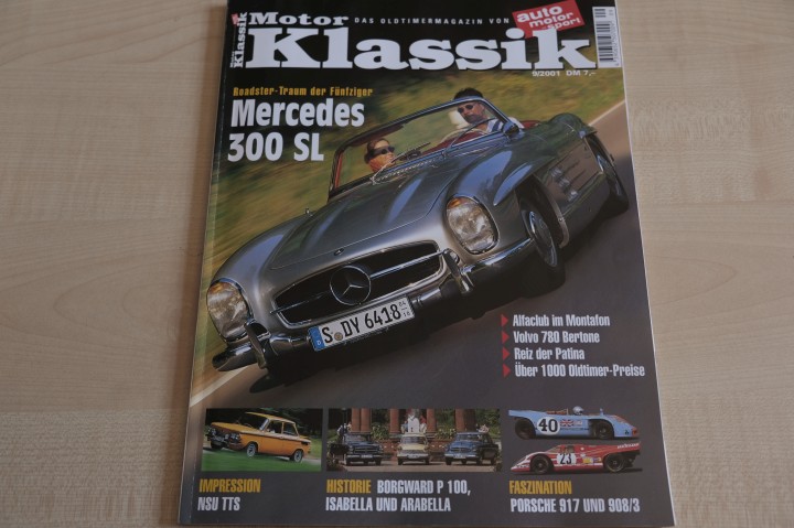 Deckblatt Motor Klassik (09/2001)